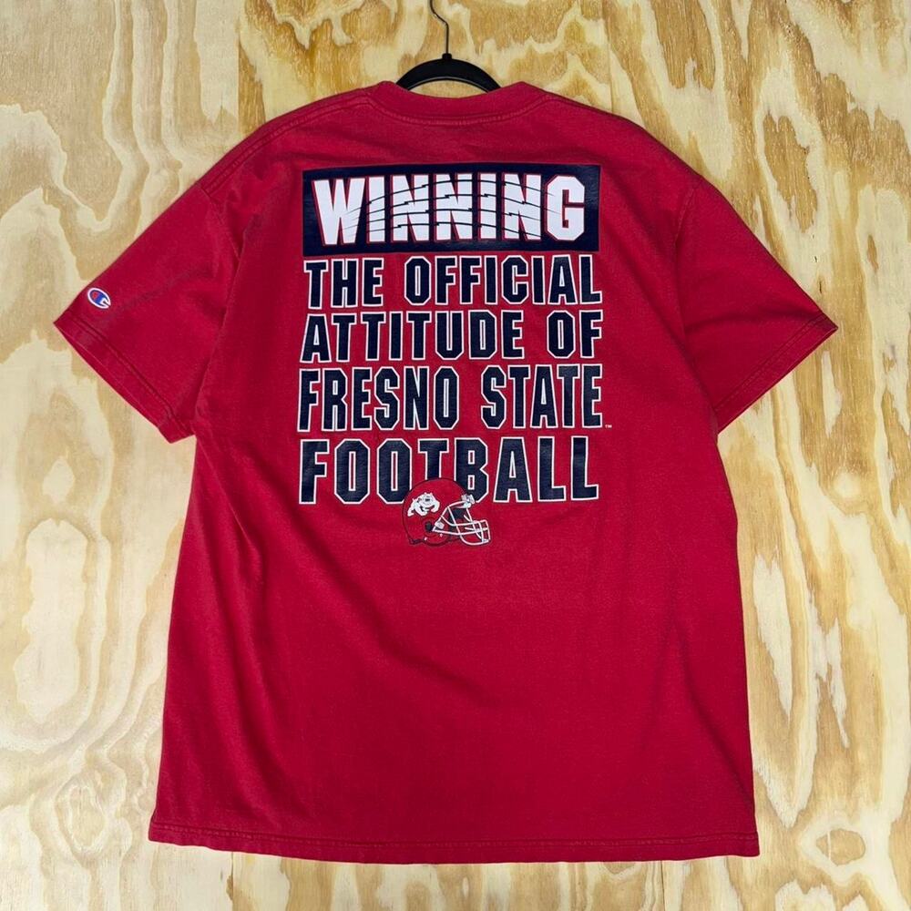 Vintage y2k fresno state champion university t-shirt